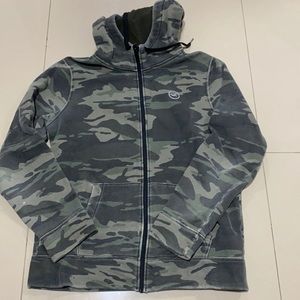 Hollister athletic army hoodie